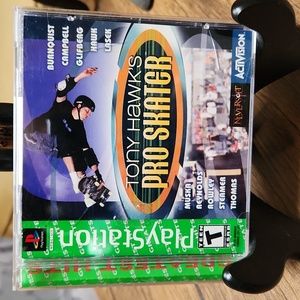 Play Station 1 Tony Hawk Pro Skater game Complete!